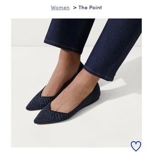 Rothy’s The Point in Night Metallic